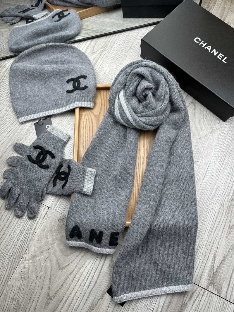 Chanel Caps Scarfs